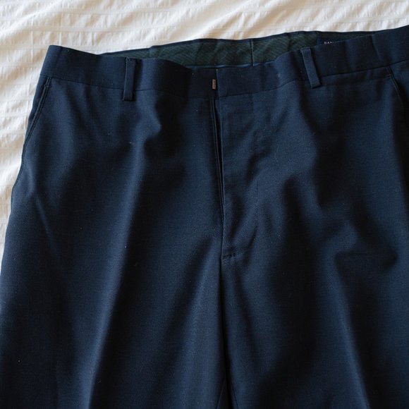 Banana Republic Dress Pants Dark Blue Size 34/32 - Picture 2 of 9